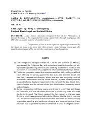 bongalonta v. castillo, 240 scra 310|CBD Case No. 176 January 20, 1995 .